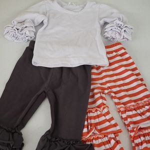 Buttons & bows 3 piece mix and match 6m set